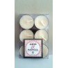 Vela Pequeña Perfumada  Jazmín y Magnolia, (caja de 6 u) 