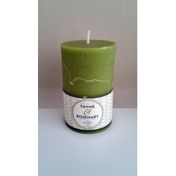 Vela Aromática Envejecida (Tomillo y Romero)