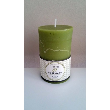 Vela Aromática Envejecida (Tomillo y Romero)