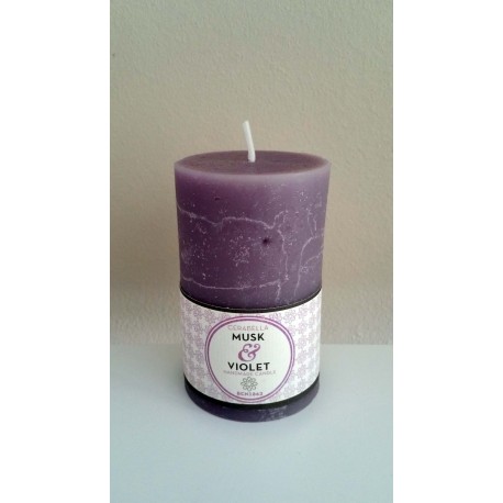 Vela Aromática Envejecida (Violeta y Almizcle)