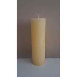 Vela Decorativa Envejecida sin Olor (Blanca) Grande