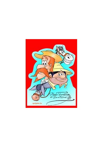 Imán para nevera Don Quijote de la Mancha