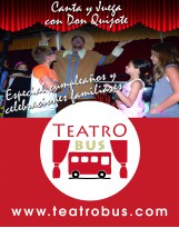 Canta y Juega en TeatroBus con Don Quijote