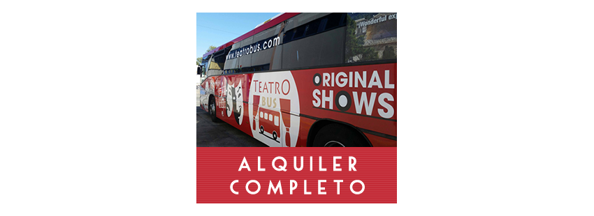 Alquiler Completo con un Show a elegir