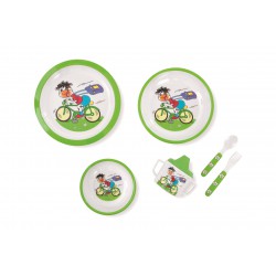 Vajilla infantil de 6 piezas de MS