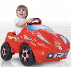 Coche eléctrico Fire 6 V con control remoto de Injusa