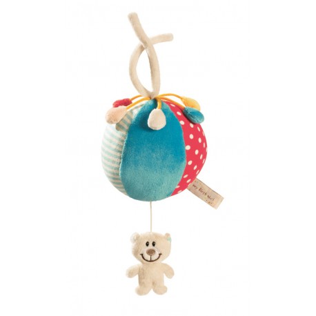Caja de música con oso, bola de 12 cm diámetro de My First NICI