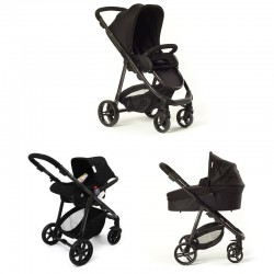 Cochecito Trio Fresh 2.0, color Negro 2016 de Baby Monsters
