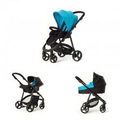 Cochecito Trio Fresh 2.0, color Turquesa 2016 de Baby Monsters