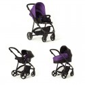 Cochecito Trio Fresh 2.0, color Morado 2016 de Baby Monsters