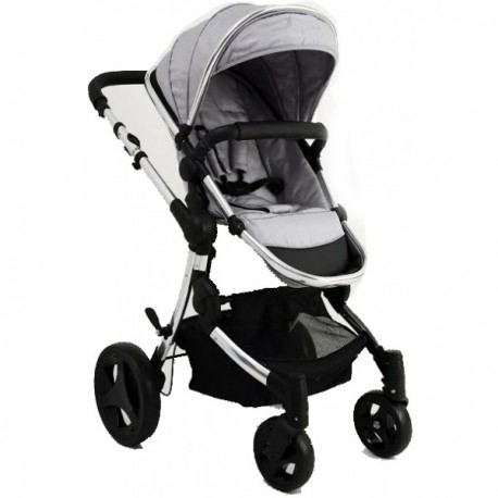 Cochecito Premium, color Silver 2016 de Baby Monsters