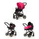 Cochecito Trio Fresh 2.0, color Rosa 2016 de Baby Monsters