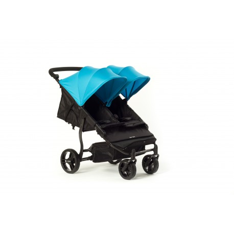 Cochecito de paseo Easy Twin 2.0 color turquesa de Baby Monsters