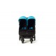 Cochecito de paseo Easy Twin 2.0 color turquesa de Baby Monsters
