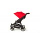 Cochecito de paseo Easy Twin 2.0 color rojo de Baby Monsters