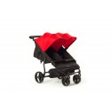 Cochecito de paseo Easy Twin 2.0 color rojo de Baby Monsters