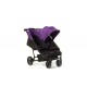 Cochecito de paseo Easy Twin 2.0 color morado de Baby Monsters