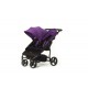 Cochecito de paseo Easy Twin 2.0 color morado de Baby Monsters