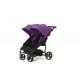 Cochecito de paseo Easy Twin 2.0 color morado de Baby Monsters