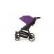 Cochecito de paseo Easy Twin 2.0 color morado de Baby Monsters