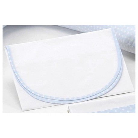 Tríptico de sábanas para cuna 120x60, est. corazones de Disbebe