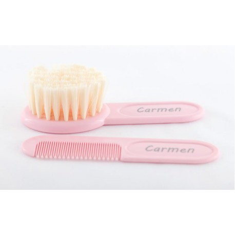 Cepillo y peine personalizable de Boann