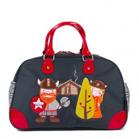 Bolso cambiador modelo Vikingos de Kiwisac