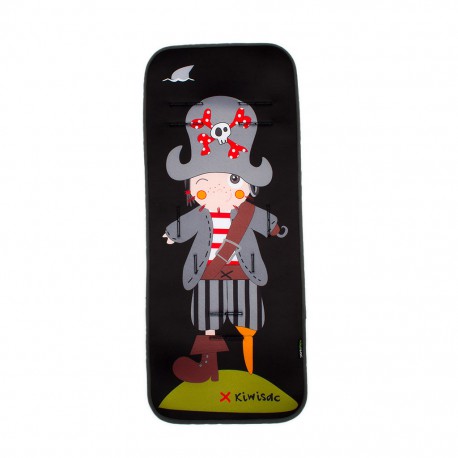 Colchoneta universal para silla de paseo recta El Pirata de Kiwisac