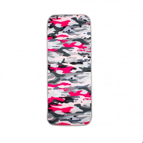 Colchoneta universal para silla de paseo recta Safari rosa de Kiwisac