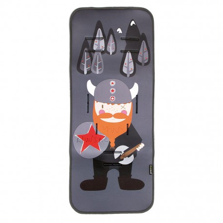 Colchoneta universal para silla de paseo recta Vikingo en el bosque de Kiwisac