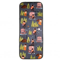 Colchoneta universal para silla de paseo recta Aldea Vikinga de Kiwisac