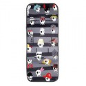 Colchoneta universal para silla de paseo recta Calaveras rayas de Kiwisac