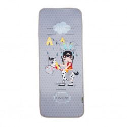 Colchoneta universal para silla de paseo recta Nube roja en el caballo de Kiwisac