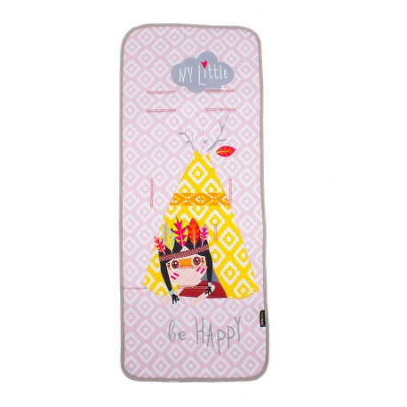 Colchoneta universal para silla de paseo recta Dakota en el Tipi de Kiwisac