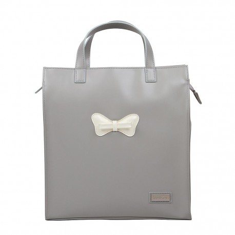 Bolso silla de paseo modelo Poppy gris de Kiwisac