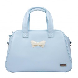 Bolso cambiador modelo Poppy celeste de Kiwisac