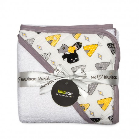 Capa de baño de rizo modelo Atrapasueños de Kiwisac