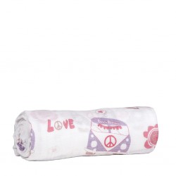 Muselina - arrullo Pack de 2 Ud. de Algodón modelo Hippie de Kiwisac