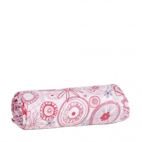 Muselina - arrullo Pack de 2 Ud. de Algodón modelo Hippie floral de Kiwisac