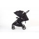 Silla de paseo Compact + set vestidura color negro de Baby Monsters