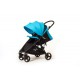 Silla de paseo Compact + set vestidura color turquesa de Baby Monsters