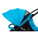 Silla de paseo Compact + set vestidura color turquesa de Baby Monsters