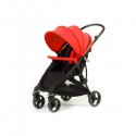 Silla de paseo Compact + set vestidura color rojo de Baby Monsters