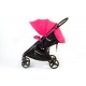Silla de paseo Compact + set vestidura color Rosa de Baby Monsters