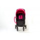 Silla de paseo Compact + set vestidura color Rosa de Baby Monsters
