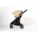 Silla de paseo Compact + set vestidura color Arena de Baby Monsters