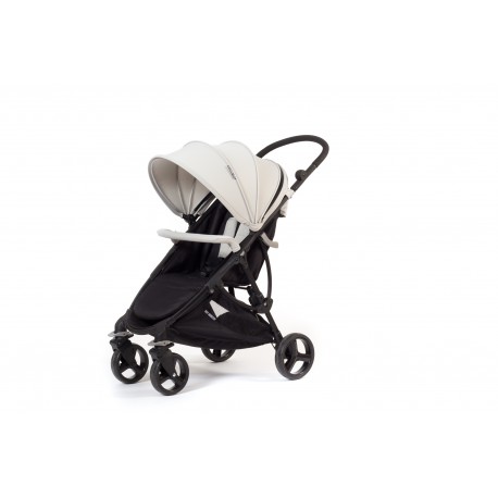 Silla de paseo Compact + set vestidura color Gris silver de Baby Monsters