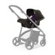 Dúo silla de paseo Compact + grupo 0 + set vestidura color Morado de Baby Monsters