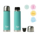 Termo Liquidos Acero Inox. 500ml Azul de Kiokids
