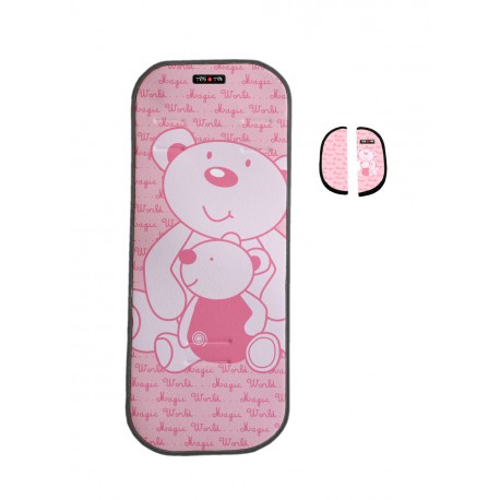 Colchoneta universal para silla de paseo Ositos Rosa de Tris&Ton